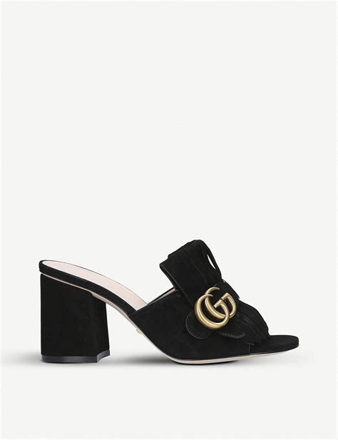 gucci marmont mules replica|gucci mules dupe.